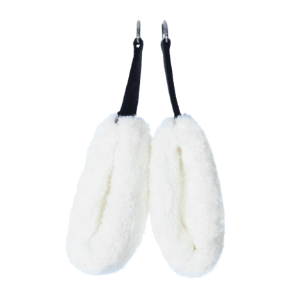 Sheepskin / Fuzzy Loops with D-ring for Leg Springs (Pair)